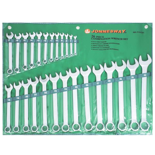 SET de LLAVES PUNTA CORONA 26 piezas W26126S