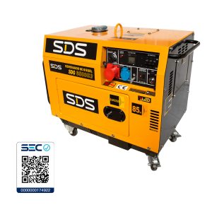 GENERADOR DIESEL 5,6 KW 380 V TRIFASICO SDG6500S3